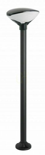 Outdoor Post Light SU-MA TEO 1 Black Anthracite 169 cm E27 60W