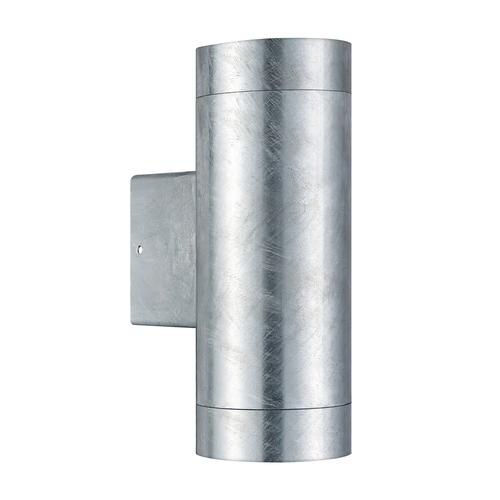 Check TIN Nordlux GU10 2x25W Galvanized Steel Wall Lamp Galvanized