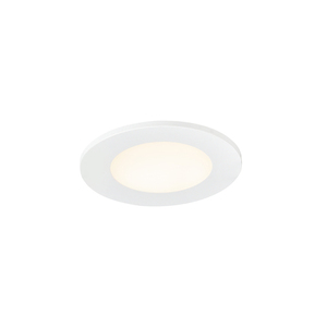 LEONIS Nordlux LED flush-mounted luminaire Plastic White small 1