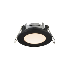 LEONIS Nordlux LED flush-mounted luminaire Plastic Black small 3