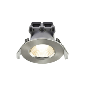 FREMONT Nordlux LED flush-mounted luminaire Metal Brushed Steel small 0