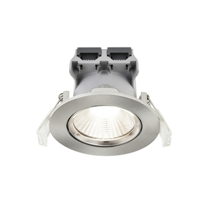 FREMONT Nordlux LED flush-mounted luminaire Metal Brushed Steel small 0
