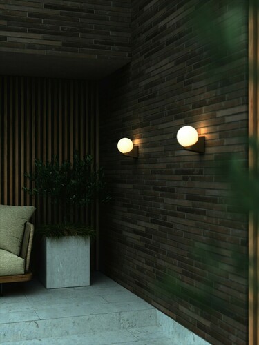Check HAYLEY Nordlux E27 25W Metal Bronze Wall Lamp