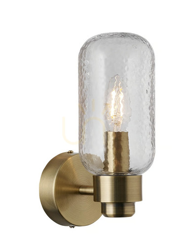 Check TUTAN Nordlux E27 Metal Brass Wall Lamp