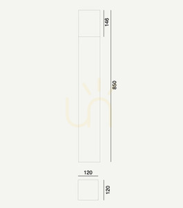 Arendal 1560 Graphite Lighting Post 7016 Norlys small 9