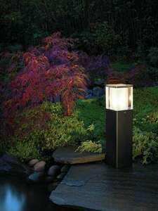 Arendal 1565GA bollard light, hot-dip galvanised, 49 cm, E27, NORLYS small 7