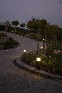 Arendal Big 1569 galvanized 35cm E27 Norlys light post small 2