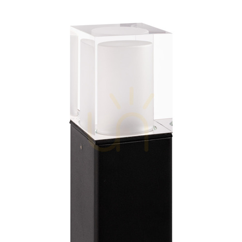 Check NORLYS Arendal Mini 1561BL LED garden bollard, black, 64 cm, 4 W 3000 K