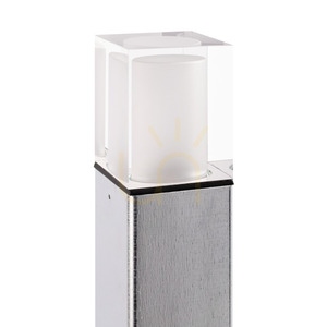 NORLYS Arendal Mini 1567GA hot-dip galvanised LED bollard 4 W 4000 K 37 cm small 0