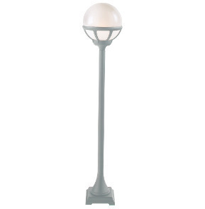 Light Post Bologna 315 White 9003 Norlys. small 0