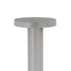 Norlys Borg Bollard 6183AL LED bollard light, 16.3 W 4000 K DALI2, 85 cm, light grey RAL 9006 small 1
