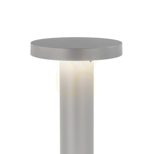 Check Norlys Borg Bollard 6183AL LED bollard light, 16.3 W 4000 K DALI2, 85 cm, light grey RAL 9006