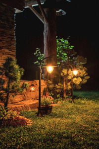 Como 375 White 9003 Norlys Lighting Post small 3