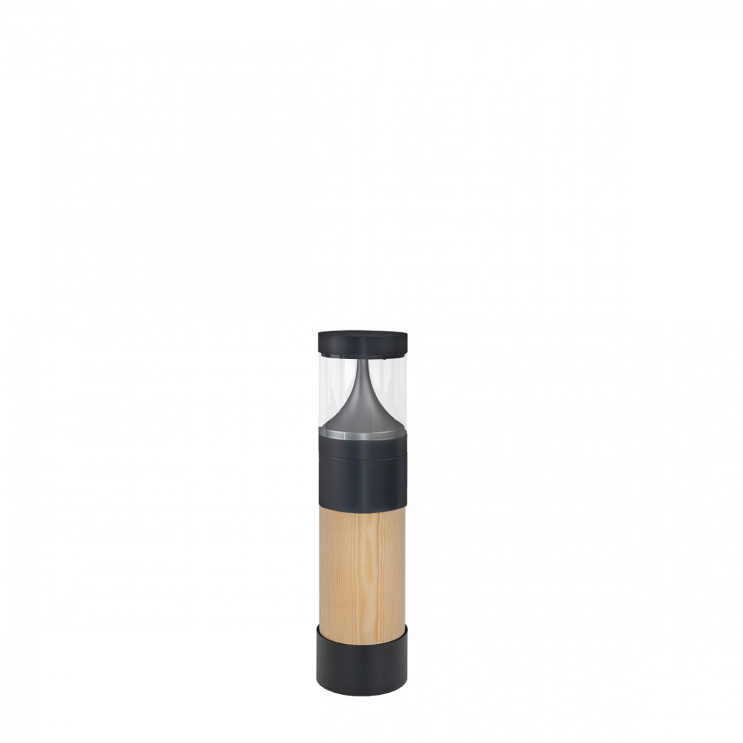 Display Egersund Wood 2309 Graphite 7016 Norlys Lighting Post Egersund Wood 2309 Graphite 7016 Norlys Lighting Post