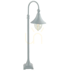 FIRENZE 805WH White E27 Garden Lantern - NORLYS small 0