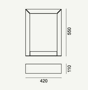 HELLVIK 2401 6.9W 4000K aluminum 9006 Norlys light post small 8
