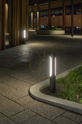 Check Norlys Kisa 5186GR — 85 cm graphite LED bollard, 3000 K, DALI2