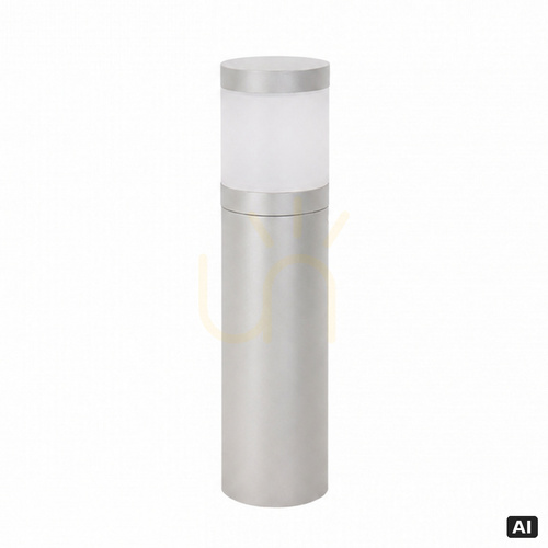 Check NORLYS Lillesand 2342AL aluminium outdoor bollard LED 9.2 W 49 cm