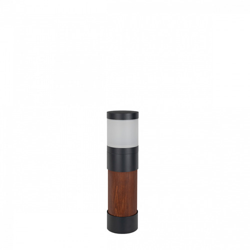 Check Lillesand Wood Light Post 2351 Aluminum 9006 Norlys.