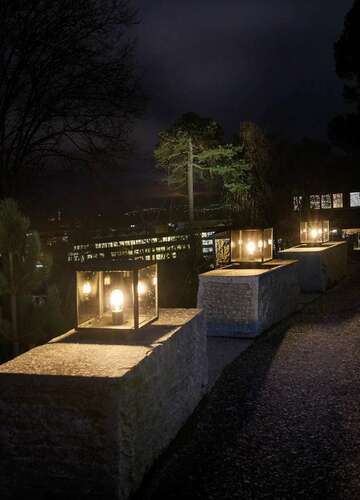 Check Outdoor Garden Lamp NORLYS LOFOTEN E27 Black 27 cm 1941BL