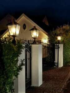 Light Post London 494 White 9003 Norlys small 1