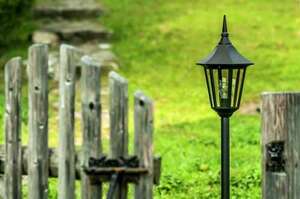MODENA 300 White 56 cm E27 Garden Bollard NORLYS small 10