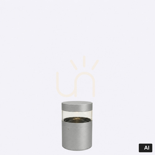 Check Norlys Stavanger 5065AL LED bollard light aluminium RAL 9006 28 cm 3000K IP65