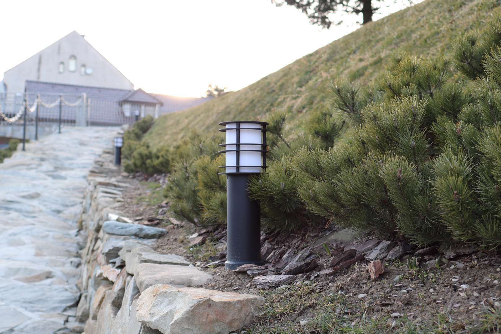 Check Halmstad 5022 Zinc Fire Light Post Norlys Halmstad 5022 Zinc Fire Light Post Norlys