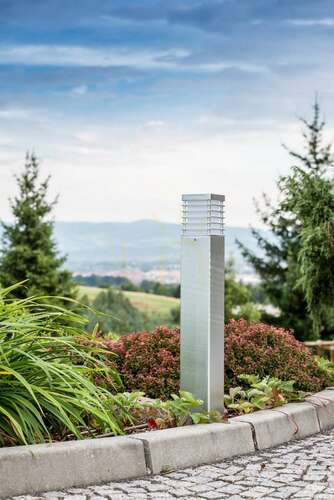 Check LED Bollard Light Halmstad 5022 85 cm IP65 Hot-Dip Galvanised NORLYS
