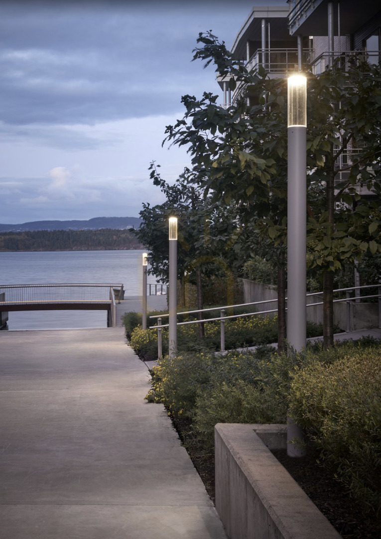 Display EGERSUND Park 6108AL 9,1W 4000K gray lantern head - NORLYS EGERSUND Park 6108AL 9,1W 4000K gray lantern head - NORLYS