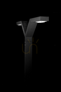 NORLYS Trysil 1003GR graphite RAL 7016 LED garden light 40 W, 263 cm small 4