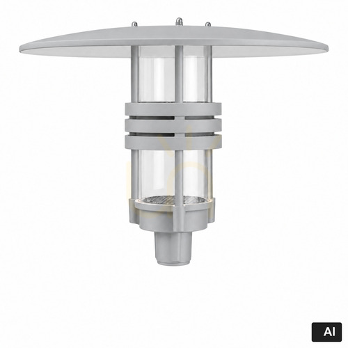 Check NORLYS VISBY 5003AL aluminium LED pole-top light 26.5 W 1553 lm 4000 K IP65