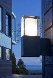 Outdoor wall lamp Arendal 1251 Graphite 7016 Norlys small 2