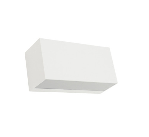 Check ASKER 1513W white RAL-9003 E27 outdoor wall lamp - NORLYS