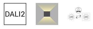 Outdoor wall lamp Asker Small Pro 1721 Black 9005 Norlys small 7