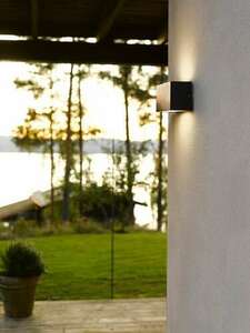 Outdoor wall lamp ASKER Small Pro 1727BL black RAL-9005 5.5W 3000K - NORLYS small 2