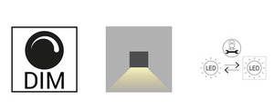 Outdoor Wall Light NORLYS Asker Big 1302WH White LED 5.2W 3000K IP65 small 2