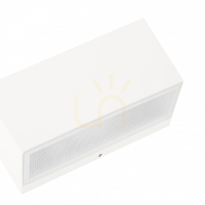 Outdoor wall light NORLYS Asker Big 1308WH LED 7.2 W 3000 K, white RAL 9003 small 9