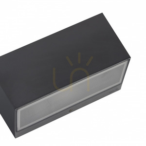 Norlys Asker Big 1308GR outdoor wall light, graphite RAL 7016, LED 7.2 W 3000 K, downward light, IP65 small 4