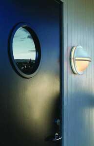 Outdoor wall lamp BERLIN 611W E27 White 9003 Norlys small 3