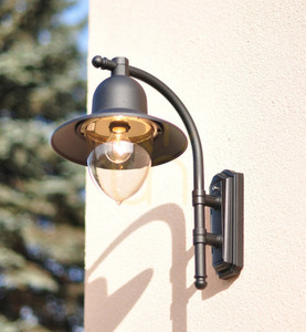 Outdoor Wall Lamp NORLYS COMO 370WH White E27 Vintage IP54 small 1