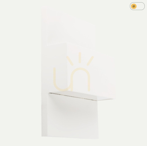 Check GENEVE 1874WH outdoor wall light white RAL 9003 E27 IP65 Norlys