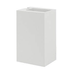LILLEHAMMER 1582W outdoor wall lamp white RAL-9003 4W 3000K - NORLYS. small 0