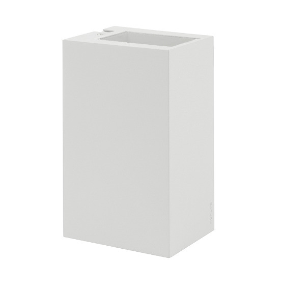 LILLEHAMMER 5029W outdoor wall lamp white RAL-9003 4W 4000K - NORLYS.