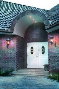 Outdoor wall lamp Modena Big 380 White 9003 Norlys 3 Outdoor wall lamp Modena Big 380 White 9003 Norlys small 3