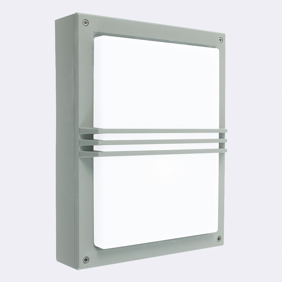 Outdoor wall lamp Rondane 548 Aluminum 9006 Norlys