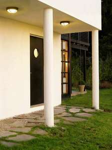 Outdoor wall lamp Rondane 537 Aluminum 9006 Norlys 2 Outdoor wall lamp Rondane 537 Aluminum 9006 Norlys small 2