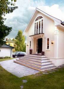 Outdoor wall lamp Stockholm 280 Copper Norlys small 3