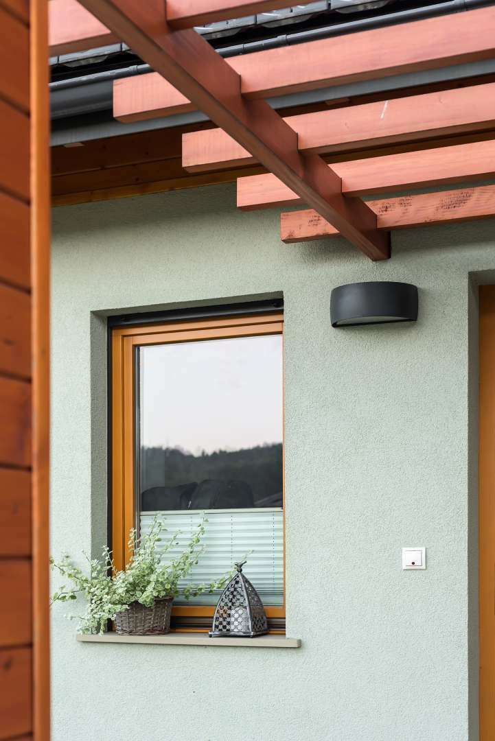 Show Outdoor Wall Lamp Vasa NORLYS White 9003 128WH Outdoor Wall Lamp Vasa NORLYS White 9003 128WH
