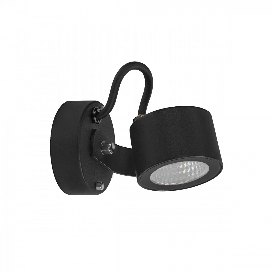 Outdoor wall lamp MOSS 6162BL 4W 4000K Black RAL-9005 - NORLYS